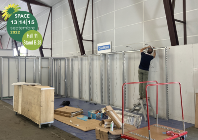 Installation du stand Charriau